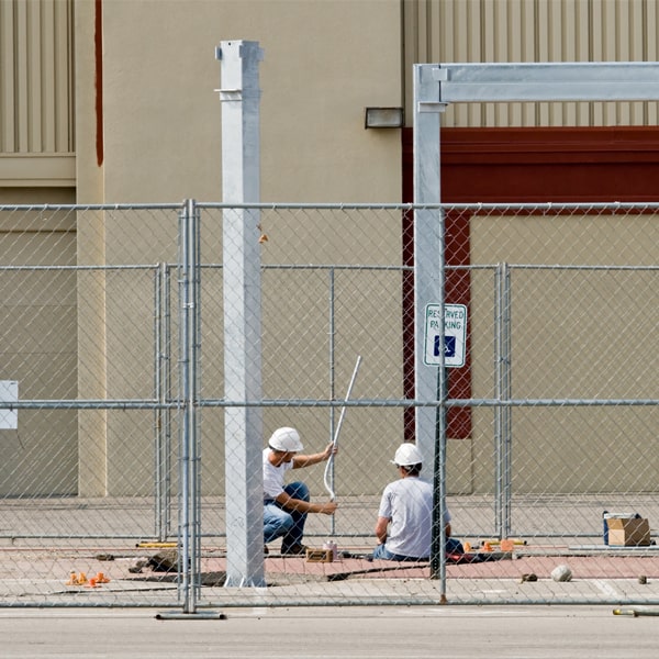how long can i lease the temporary fence for my work site or event in New Canaan Connecticut